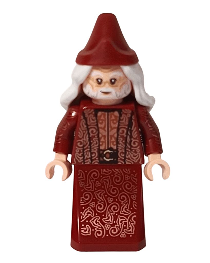 髭なし微笑み顔のダンブルドアのミニフィグ