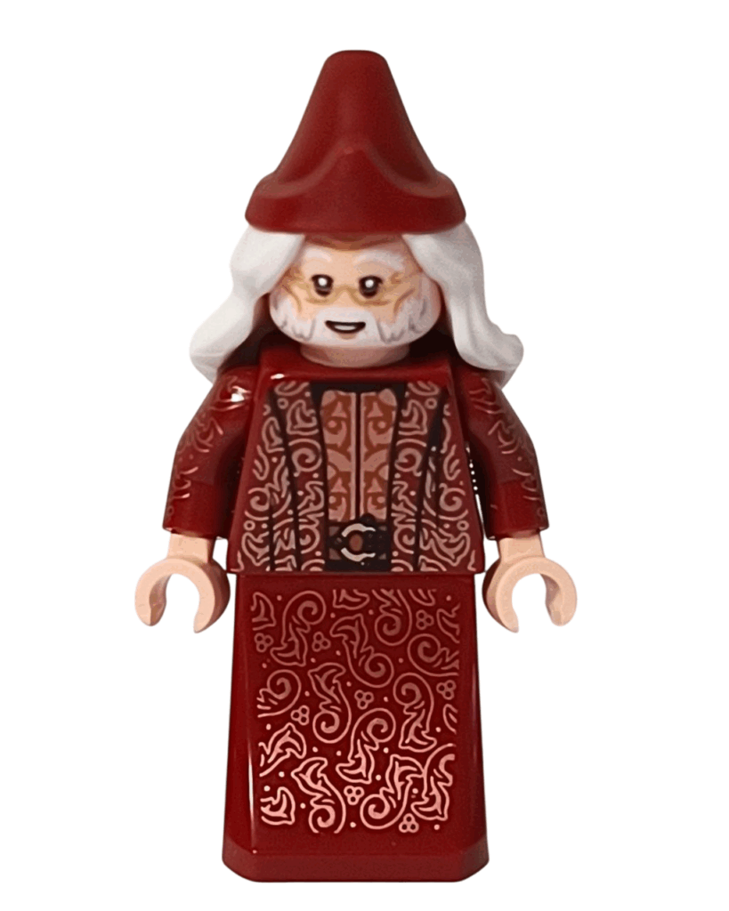 髭なし笑顔のダンブルドアのミニフィグ