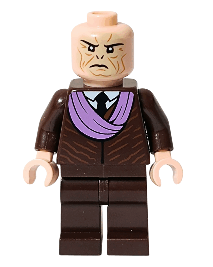 クィレル先生のもうひとつの顔、ヴォルデモート卿のミニフィグ
