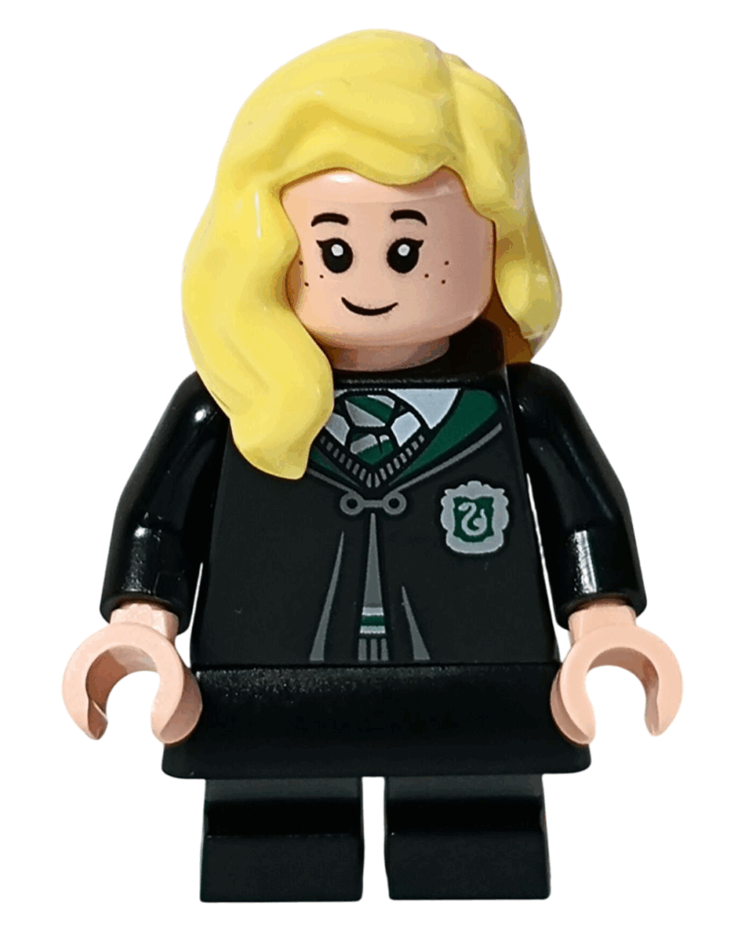 微笑むダフネ・グリーングラスのミニフィグ