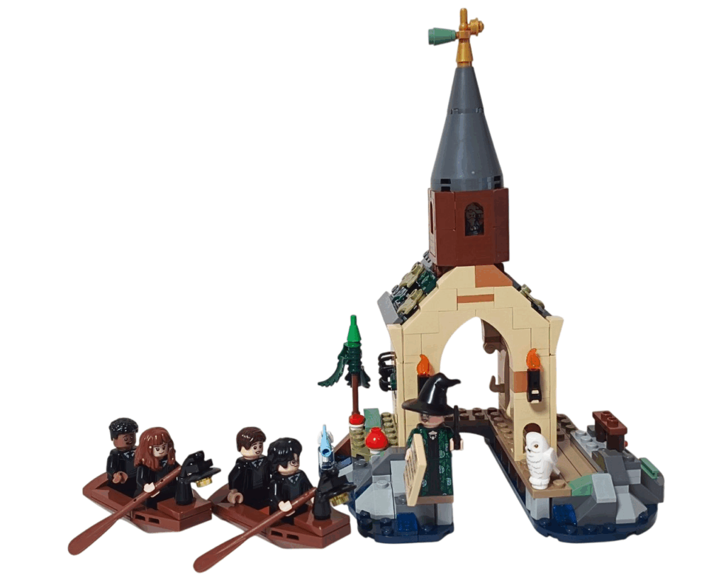 LEGOホグワーツ ボートハウス（76426）の全景完成写真