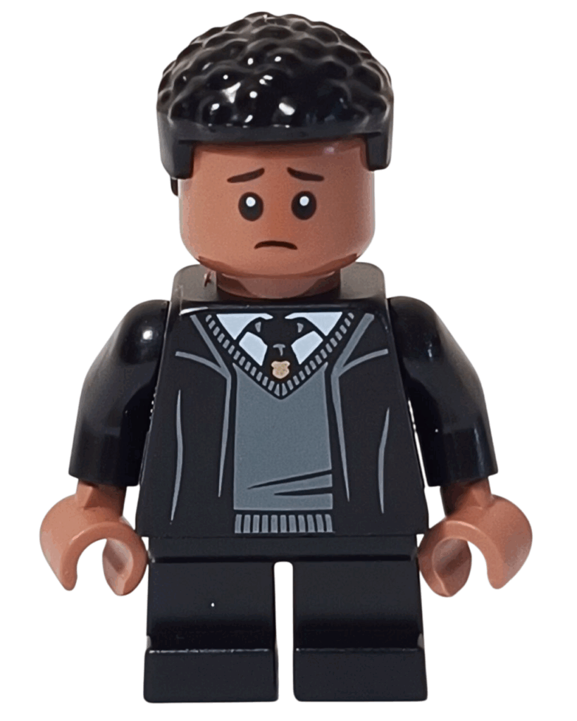 LEGOミニフィグ「ディーン・トーマス」の困り顔フェイス