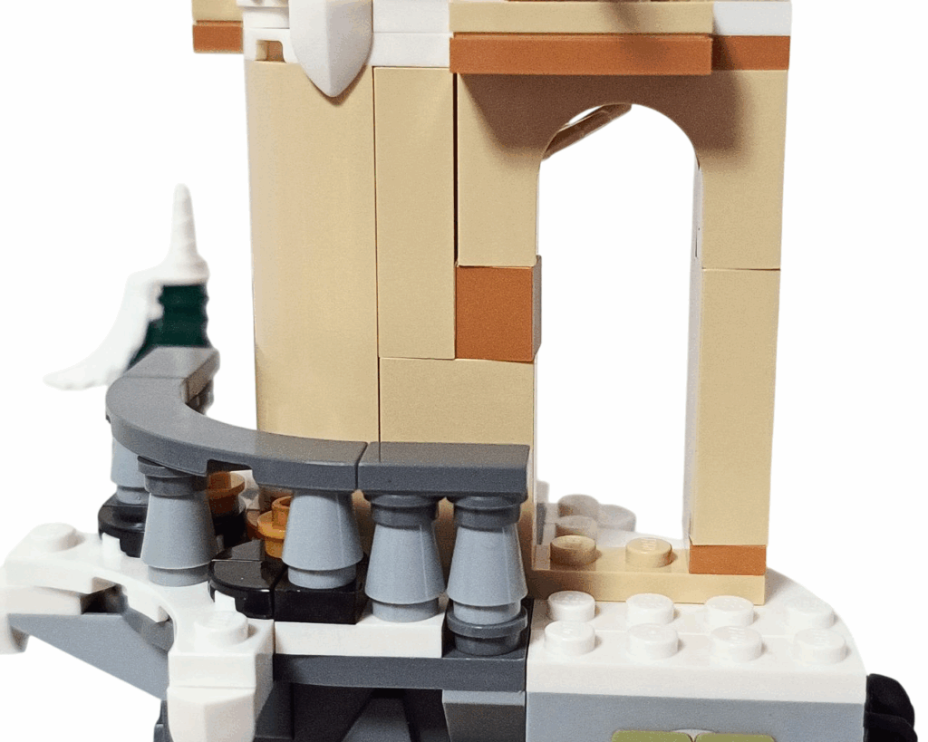 塔の2層目の入り口