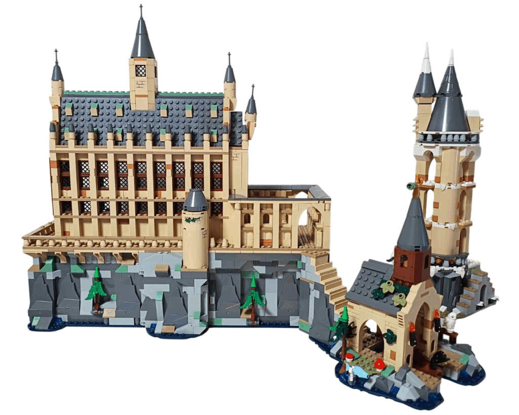 大広間やボートハウスと合わせてディスプレイした様子