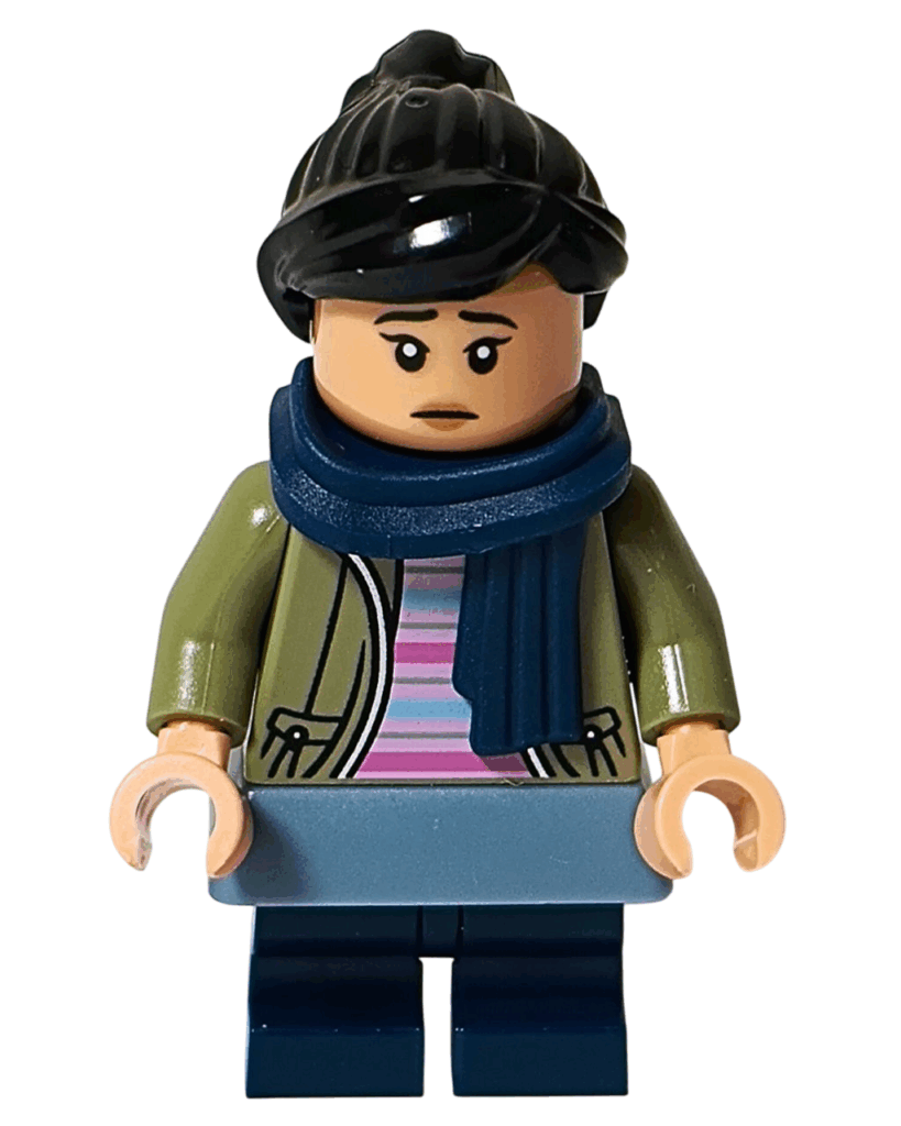 チャウ・チャンのミニフィグ（困り顔）