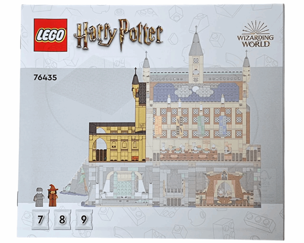 ホグワーツ大広間セットの組立説明書2冊目