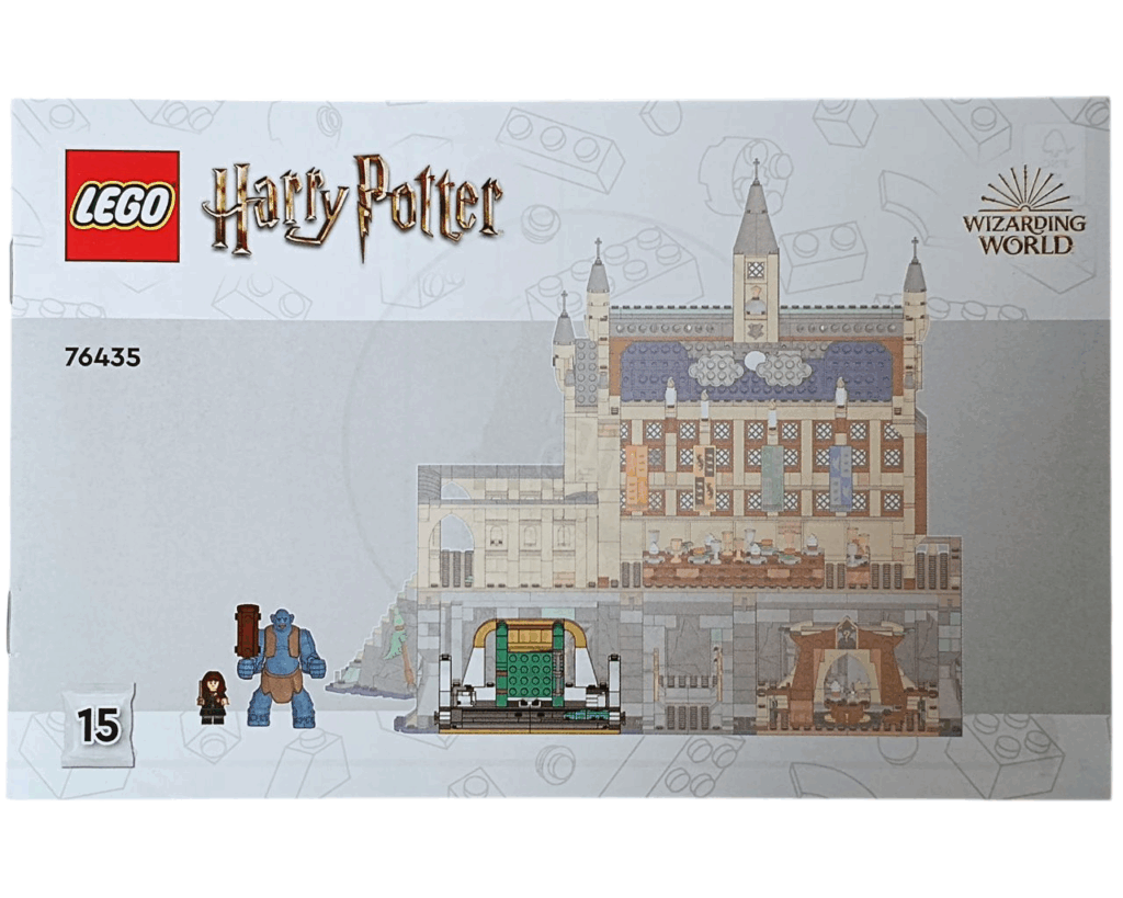 ホグワーツ大広間セットの組立説明書4冊目