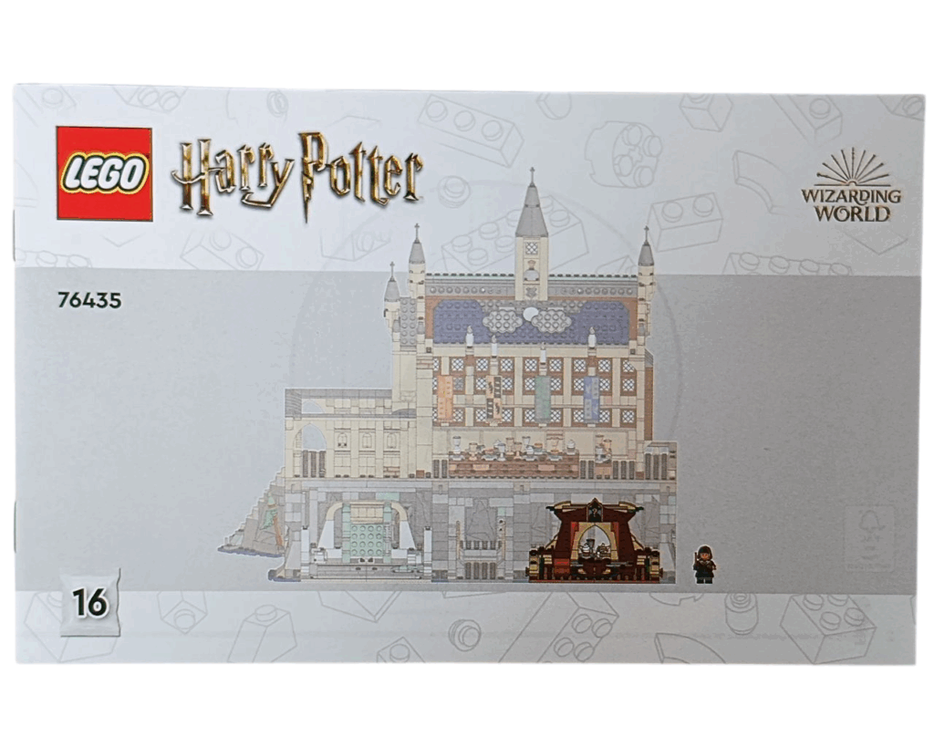 ホグワーツ大広間セットの組立説明書5冊目