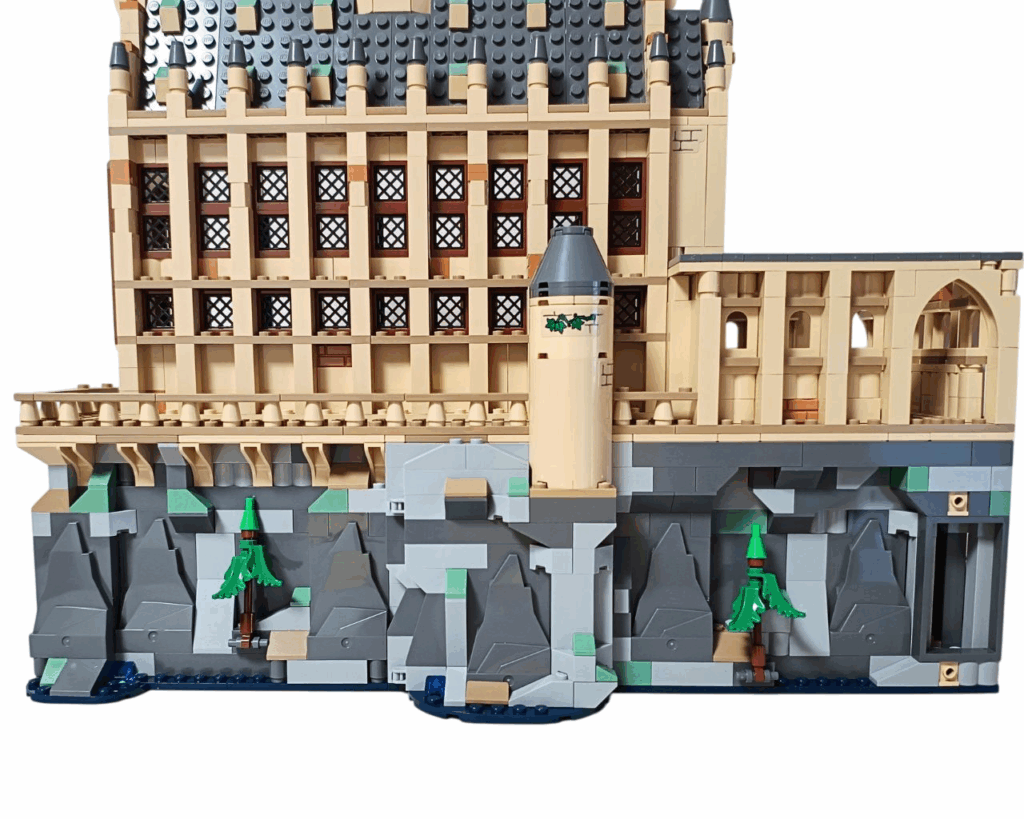 ホグワーツ大広間セットの岩壁全体