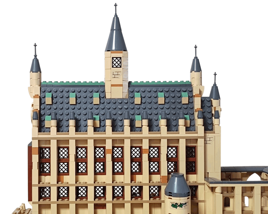 LEGOホグワーツ大広間の正面外観