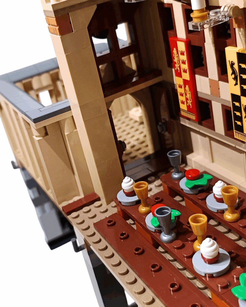 LEGO大広間の生徒テーブルエリア