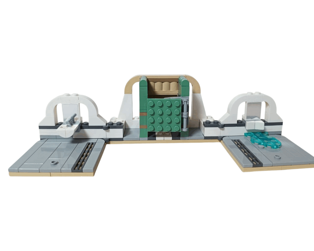 LEGO女子トイレ、全体を開いた状態