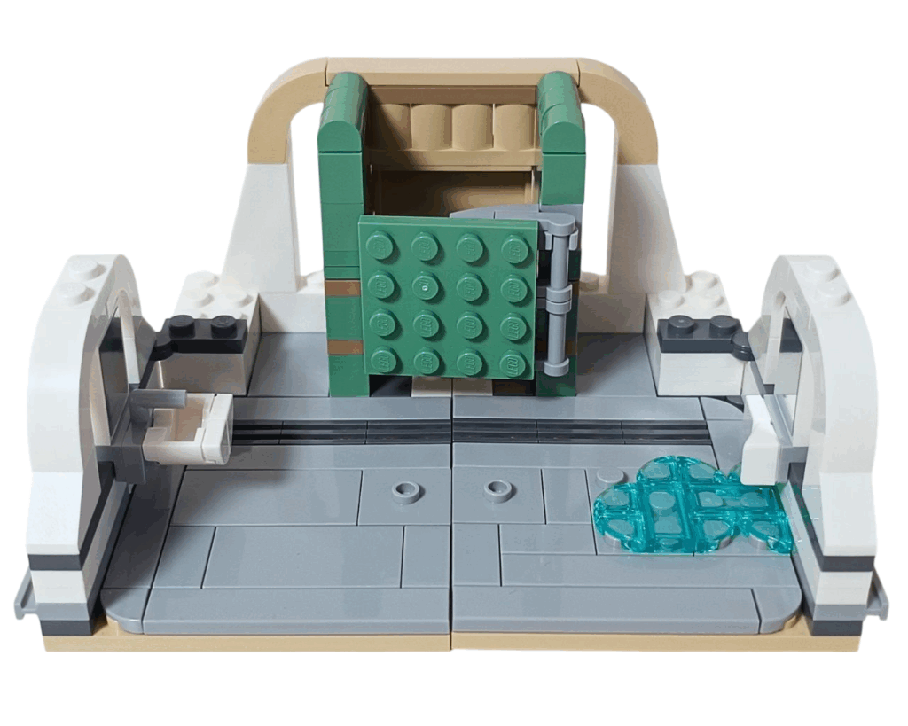 LEGO女子トイレ、取り出し