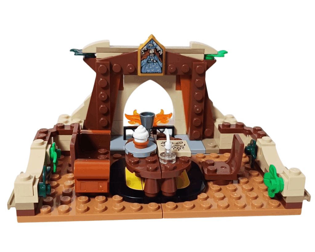 LEGOハッフルパフ談話室、取り出し