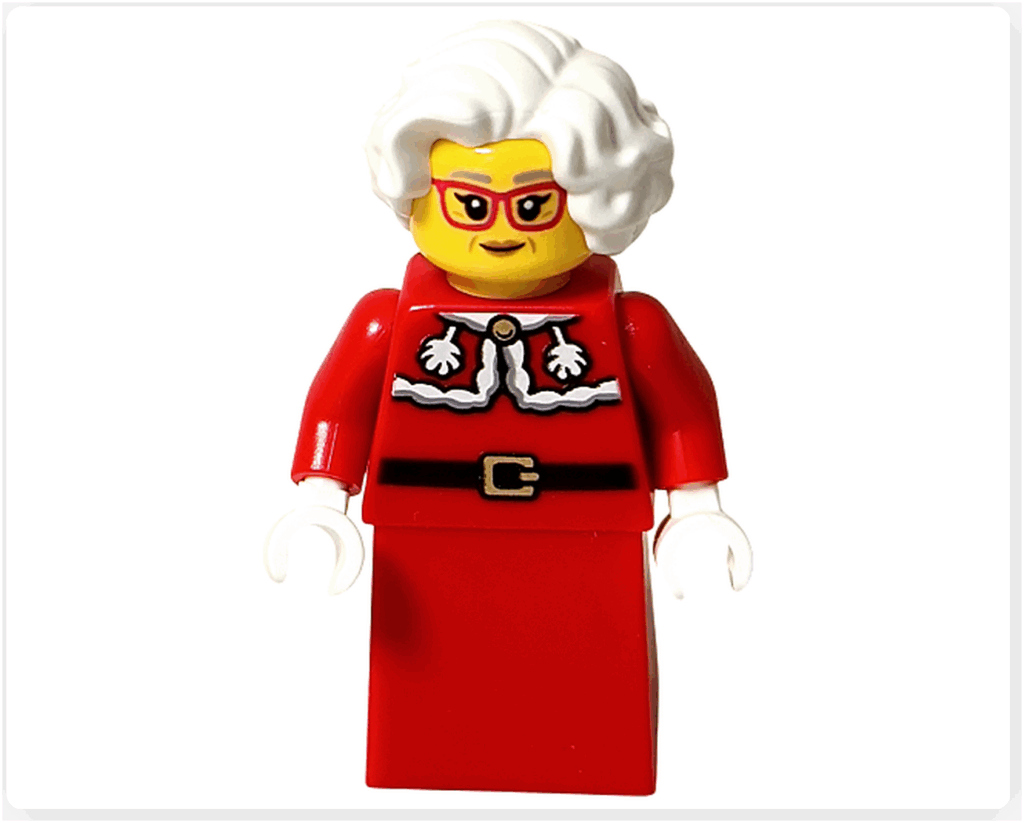 LEGO City 60475 Advent Calendar 2025 ミニフィグ（ミセス・サンタ・正面）