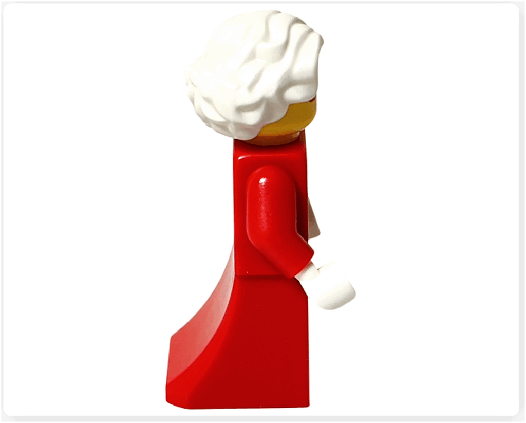 LEGO City 60475 Advent Calendar 2025 ミニフィグ（ミセス・サンタ・右側面）