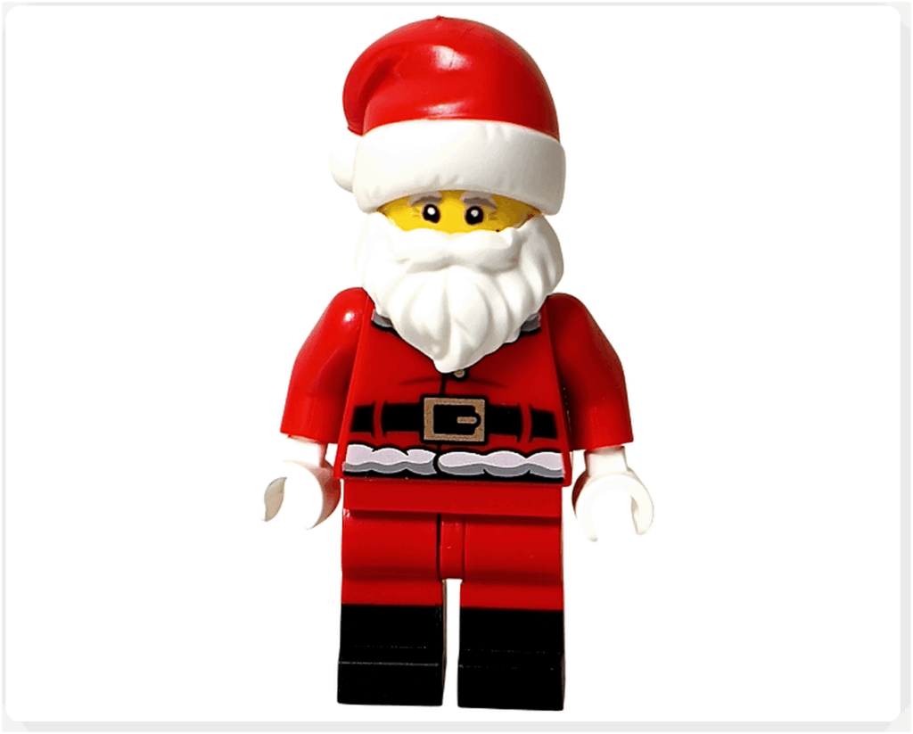 LEGO City 60475 Advent Calendar 2025 ミニフィグ（サンタクロース・正面）