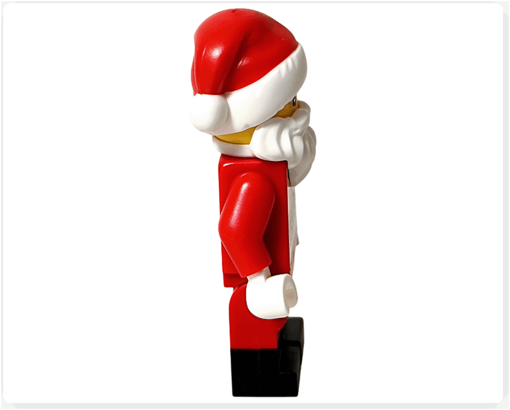 LEGO City 60475 Advent Calendar 2025 ミニフィグ（サンタクロース・右側面）