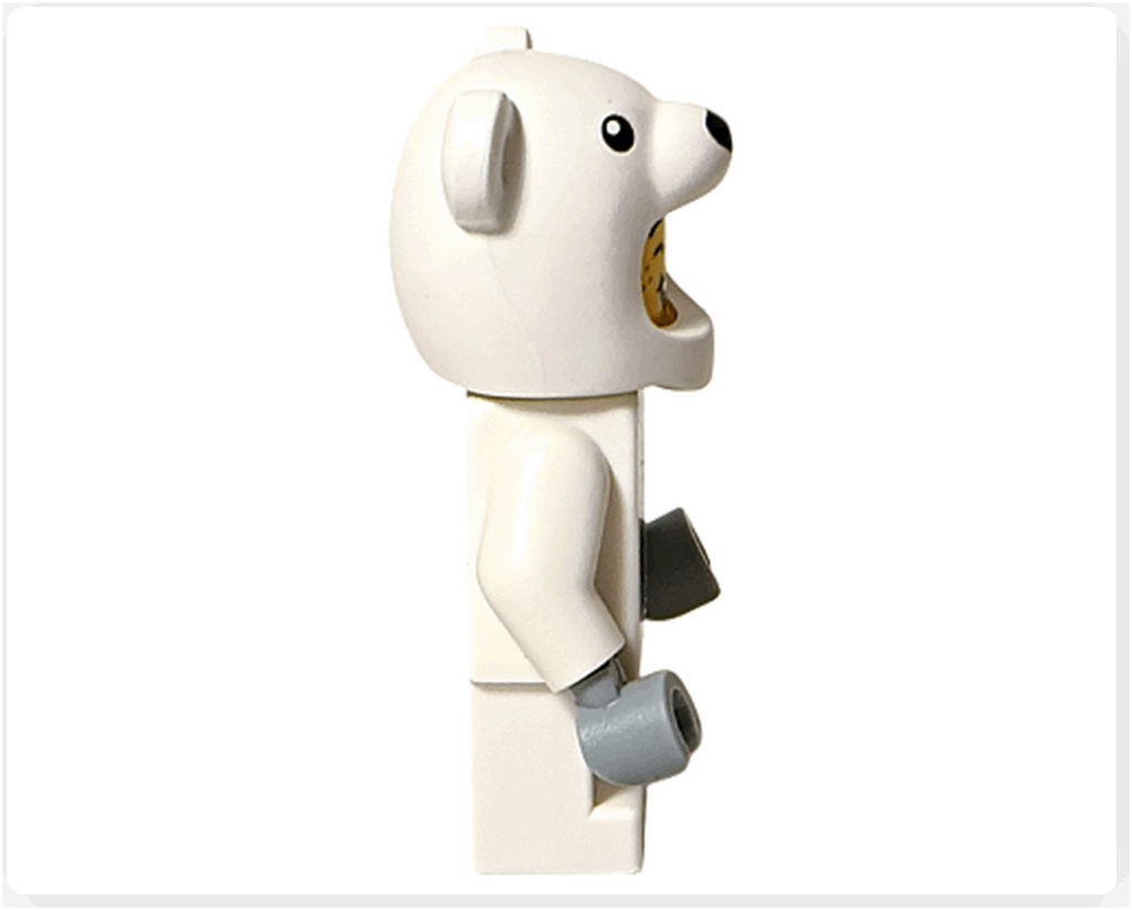 LEGO CITY 60475 Advent Calendar 2025 ホッキョクグマコスチュームの男の子 背面