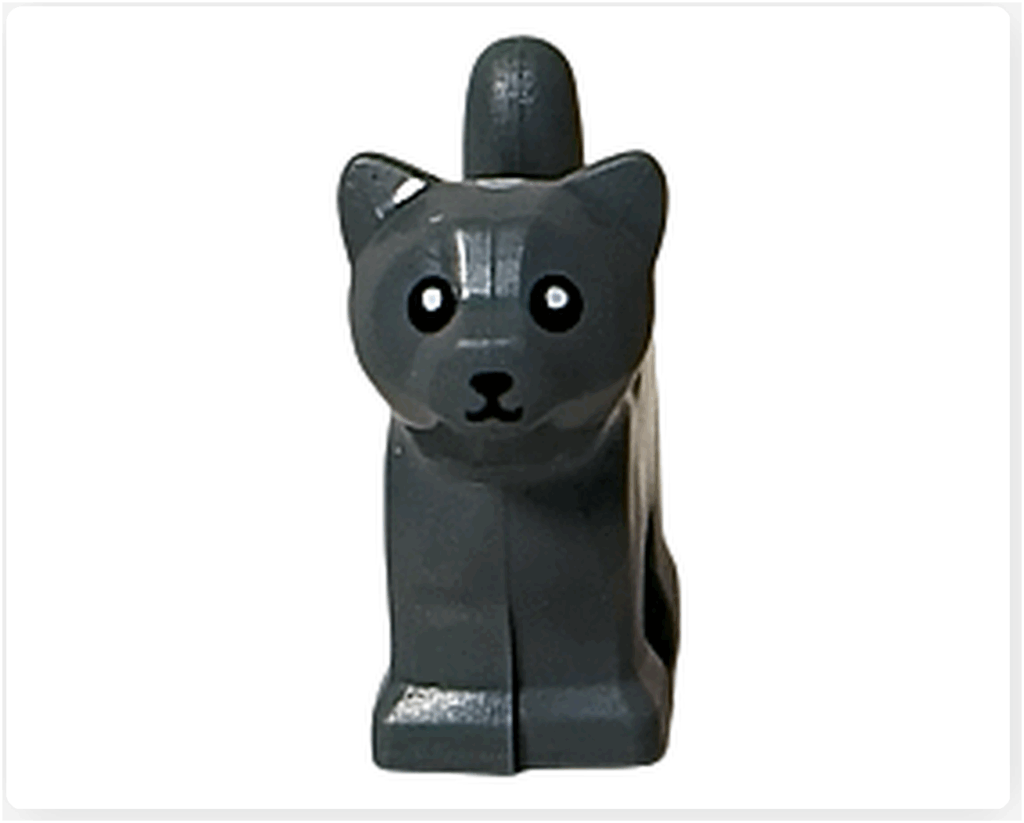 LEGO CITY 60475 Advent Calendar 2025 グレーの子猫フィギュア 正面