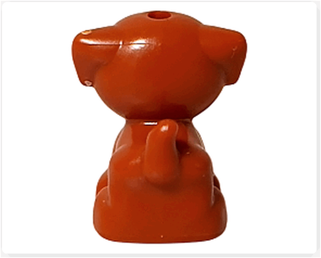 LEGO Friends 41758 アイラの背面。丸いしっぽとふっくらした背中。