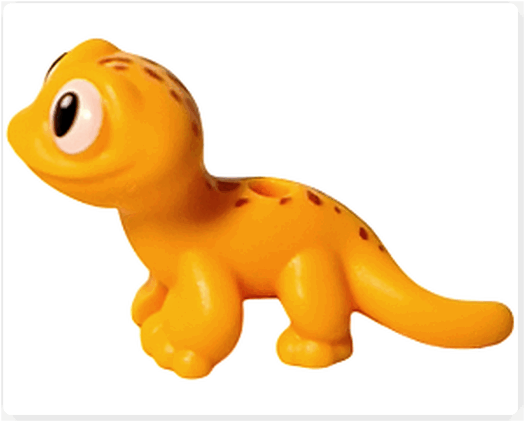 LEGO Friends 41758 ポップコーンの左側面。丸い頭部と柔らかなシルエットが見える。