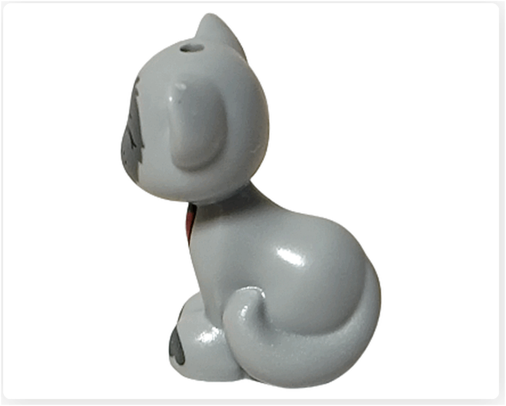 LEGO Friends 41758 ガートルードの左側面。やさしい表情と丸みのある体。