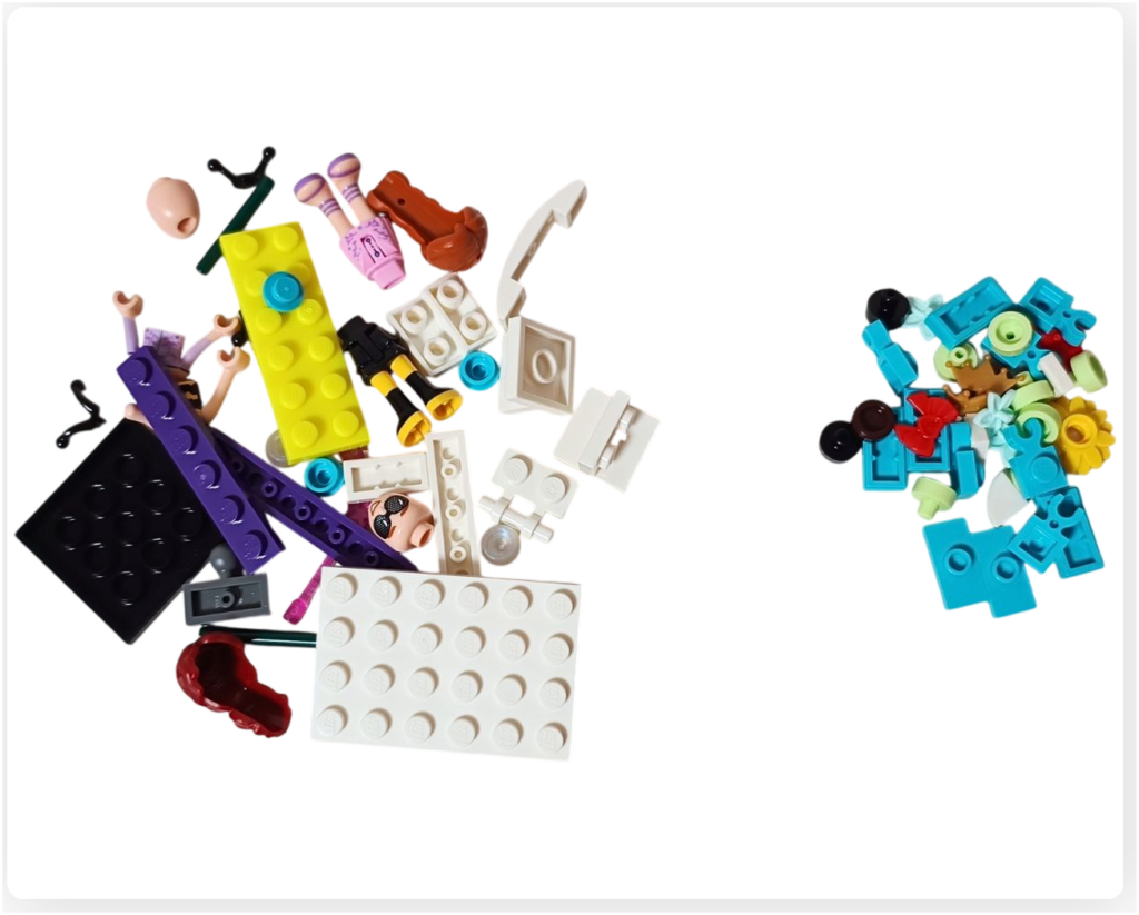 レゴ フレンズ 42661「ユニコーンと妖精のコスプレパーティー」袋1のパーツ一式