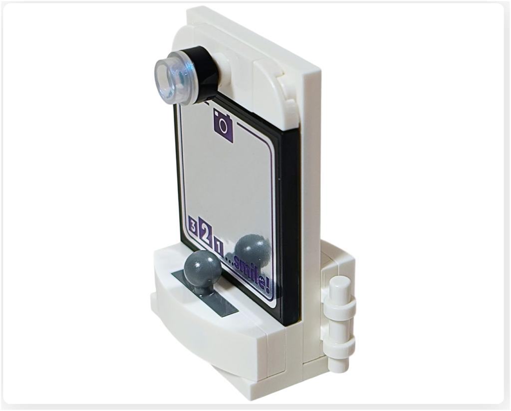 レゴ フレンズ 42661「ユニコーンと妖精のコスプレパーティー」鏡の小物パーツ 斜め