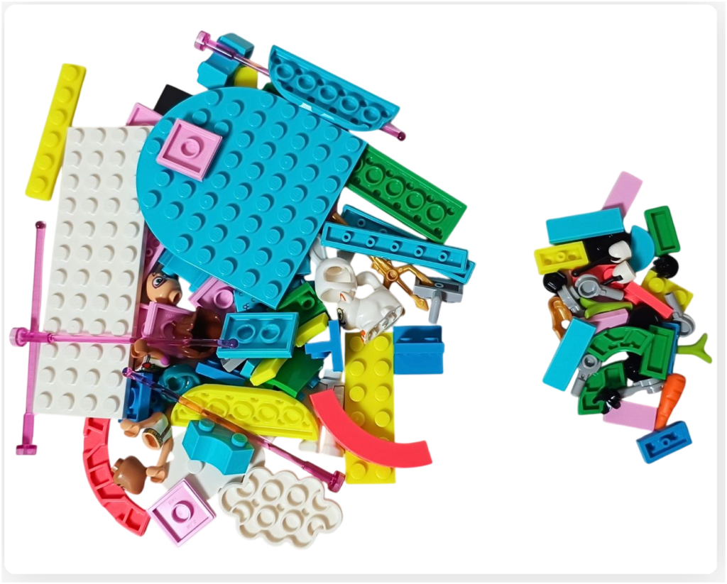 レゴ フレンズ 42661「ユニコーンと妖精のコスプレパーティー」袋2のパーツ一式