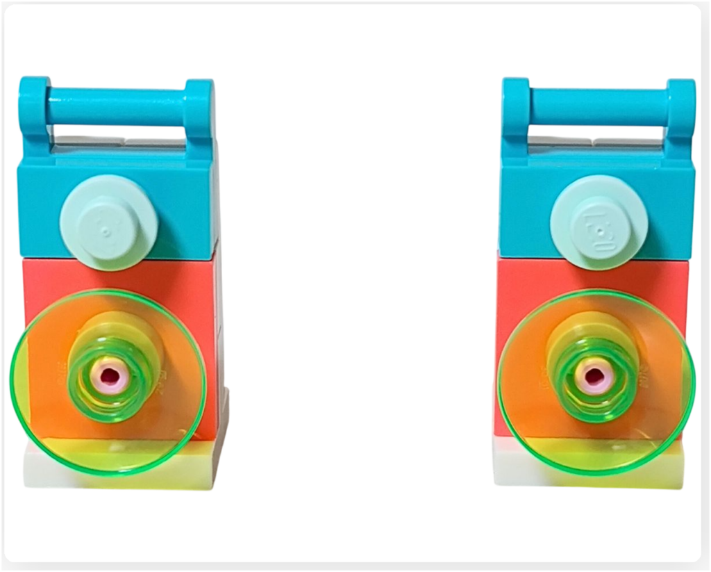 レゴ フレンズ 42661「ユニコーンと妖精のコスプレパーティー」スピーカーの組立途中