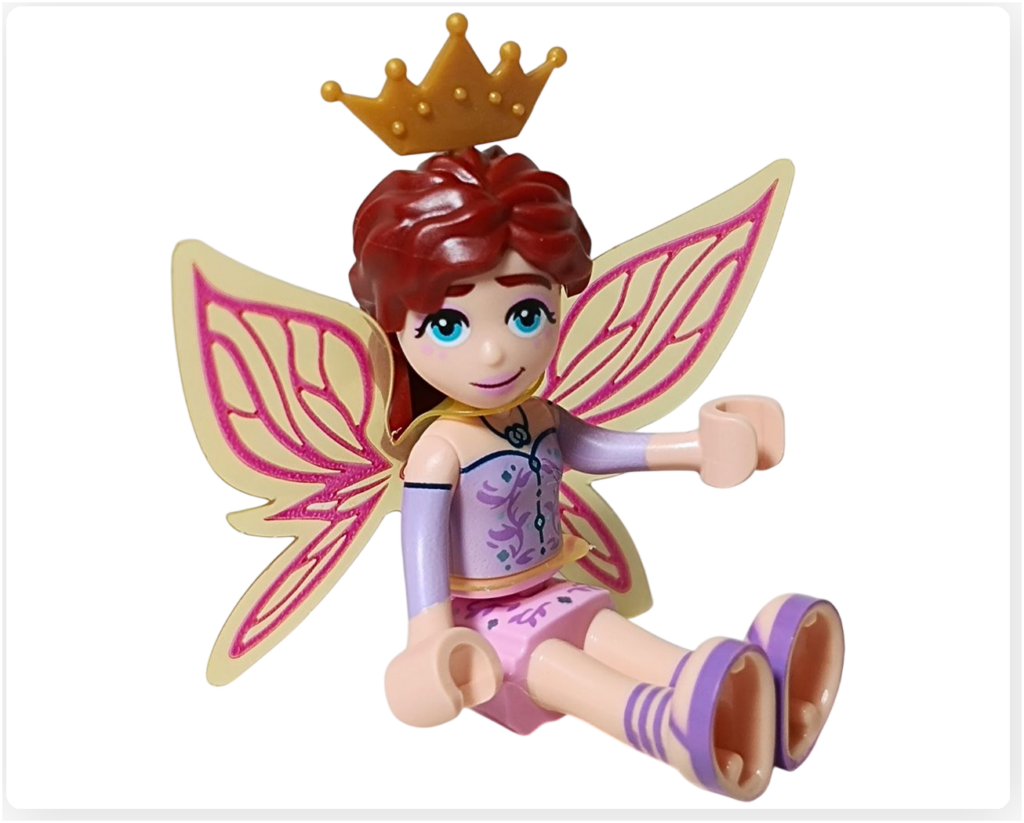 レゴ フレンズ 42661「ユニコーンと妖精のコスプレパーティー」ペイズリー ミニドール 座りポーズ