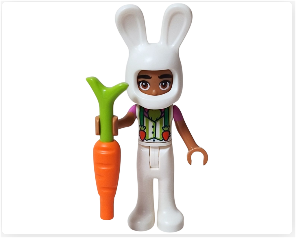 レゴ フレンズ 42661「ユニコーンと妖精のコスプレパーティー」レオ ミニドール ニンジン持ち