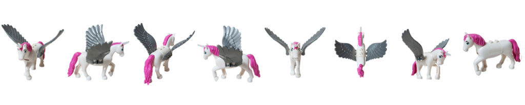 レゴ フレンズ 42661「ユニコーンと妖精のコスプレパーティー」ペリウィンク ユニコーン 各角度 サムネイル