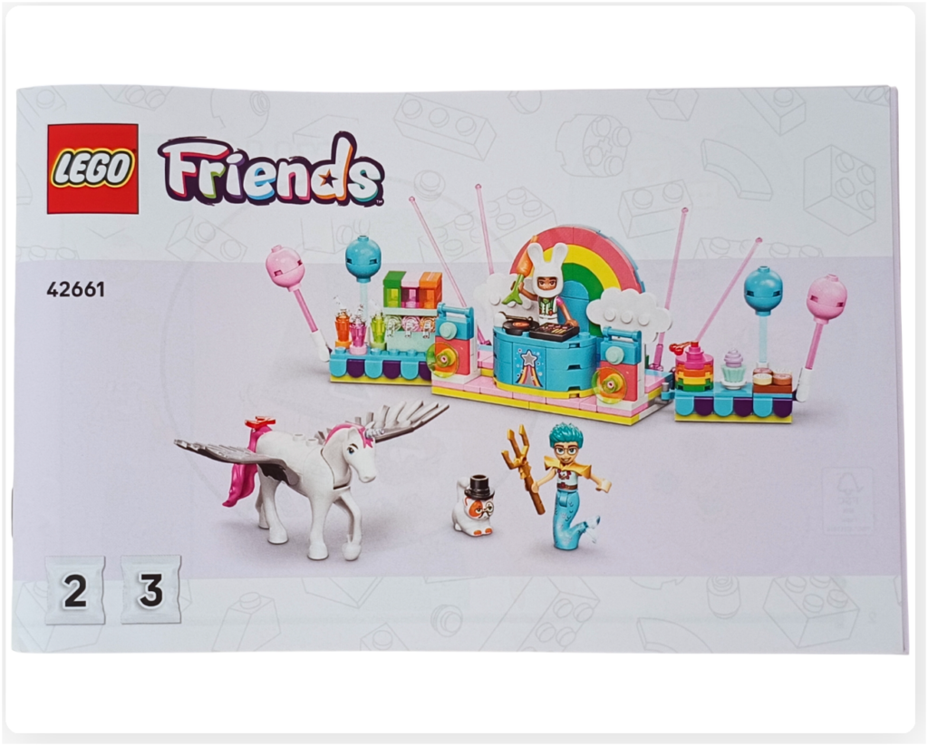レゴ フレンズ 42661「ユニコーンと妖精のコスプレパーティー」組立説明書 2冊目