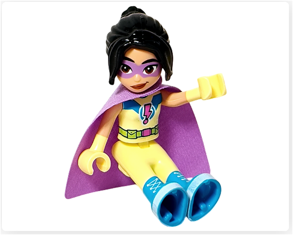 レゴ フレンズ 42674 リアン ヒーロー風コスチューム 座りポーズ