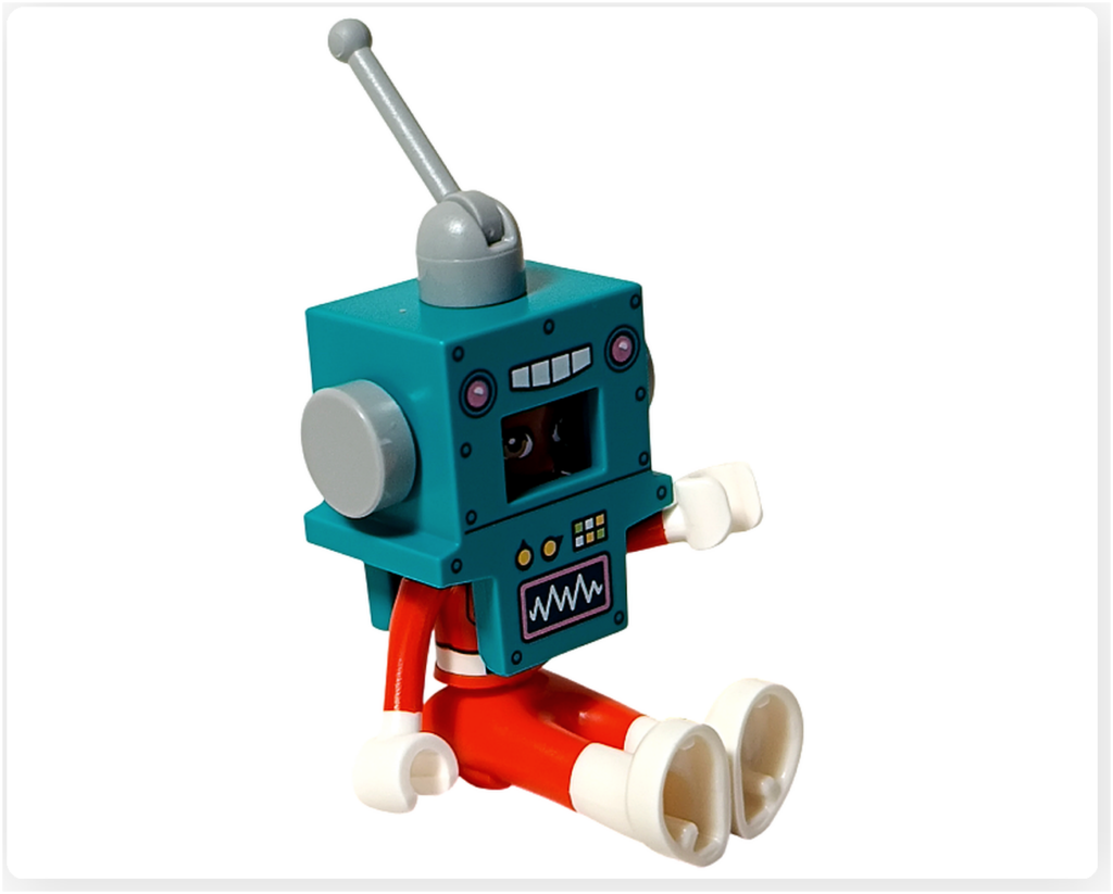 レゴ フレンズ 42674 ザック ロボットコスチューム 座るポーズ