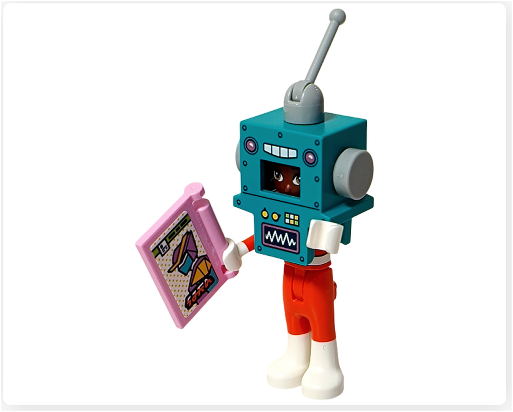 レゴ フレンズ 42674 ザック ロボットコスチューム コミック持ち