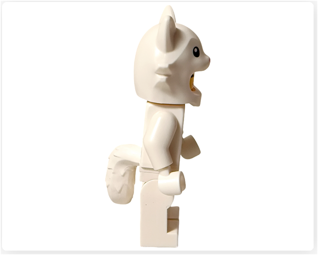 レゴ コレクタブル 71051「ミニフィギュア シリーズ28」ふわふわネコちゃんのコスチューム 右側面