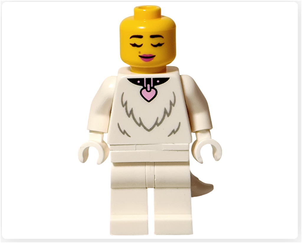 レゴ コレクタブル 71051「ミニフィギュア シリーズ28」ふわふわネコちゃんのコスチューム 被り物なし 表情A