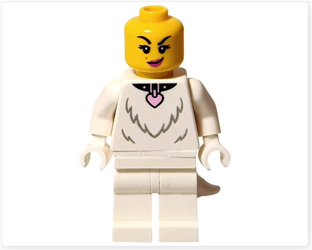 レゴ コレクタブル 71051「ミニフィギュア シリーズ28」ふわふわネコちゃんのコスチューム 被り物なし 表情B