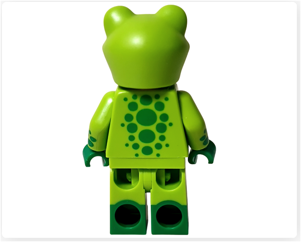 レゴ コレクタブル 71051「ミニフィギュア シリーズ28」カエルのコスチューム 背面