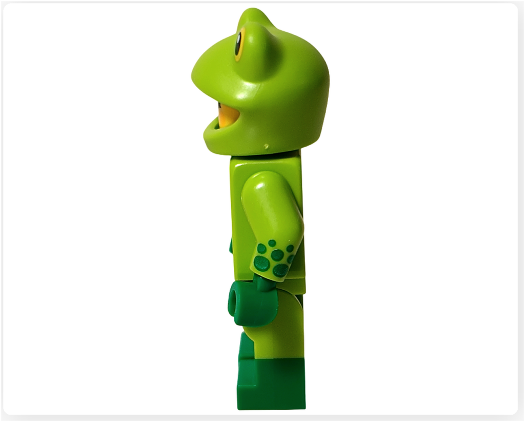 レゴ コレクタブル 71051「ミニフィギュア シリーズ28」カエルのコスチューム 左側面