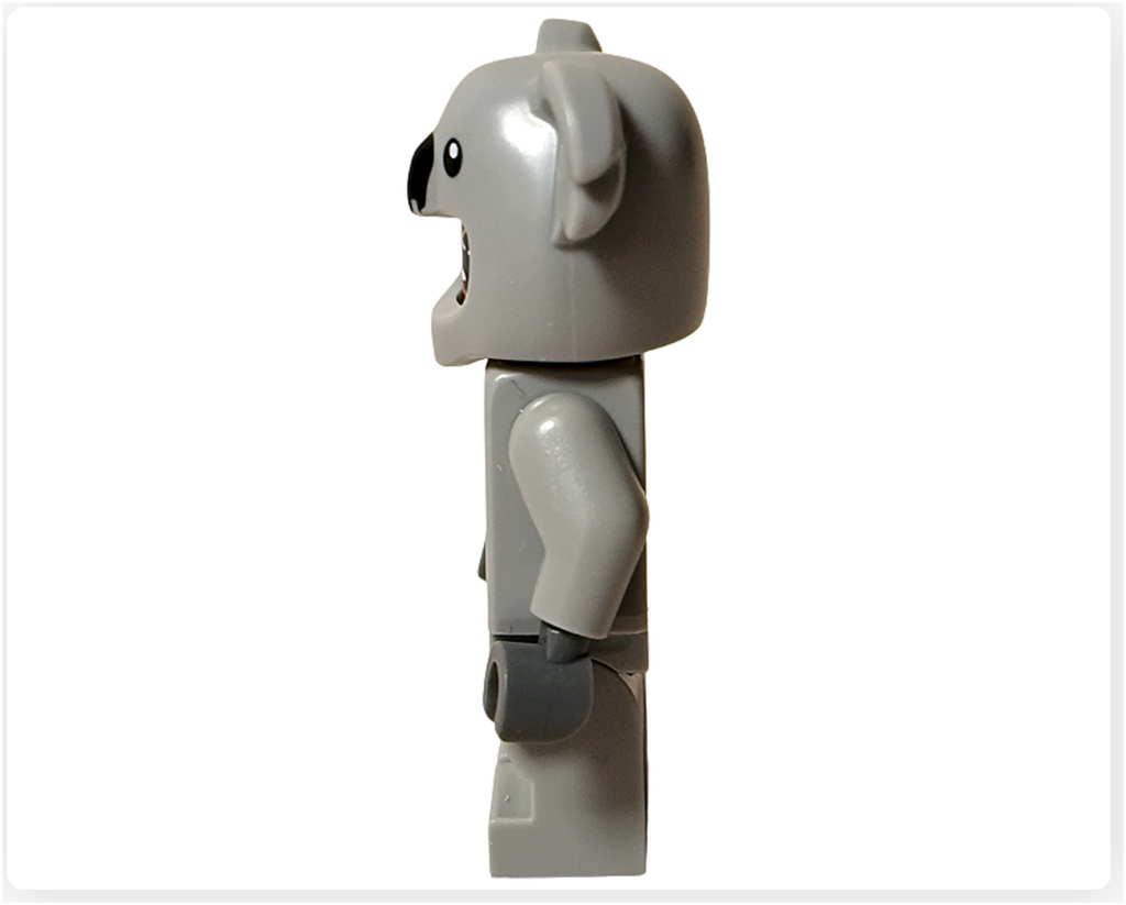 レゴ コレクタブル 71051「ミニフィギュア シリーズ28」コアラのコスチューム 左側面