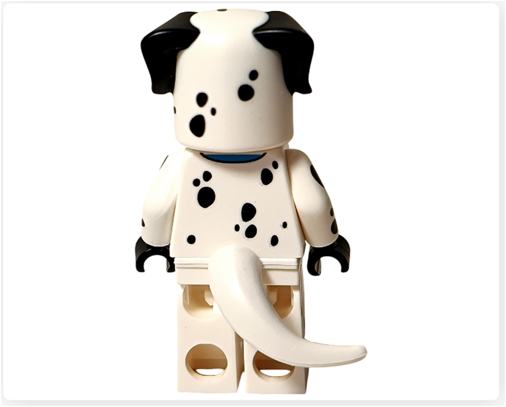 レゴ コレクタブル 71051「ミニフィギュア シリーズ28」ダルメシアンのコスチューム 背面