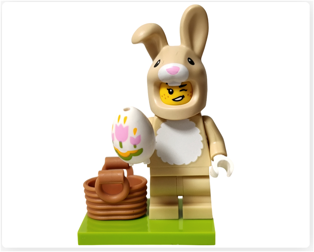 レゴ コレクタブル 71051「ミニフィギュア シリーズ28」ウサギのコスチューム ミニフィギュア 完成形