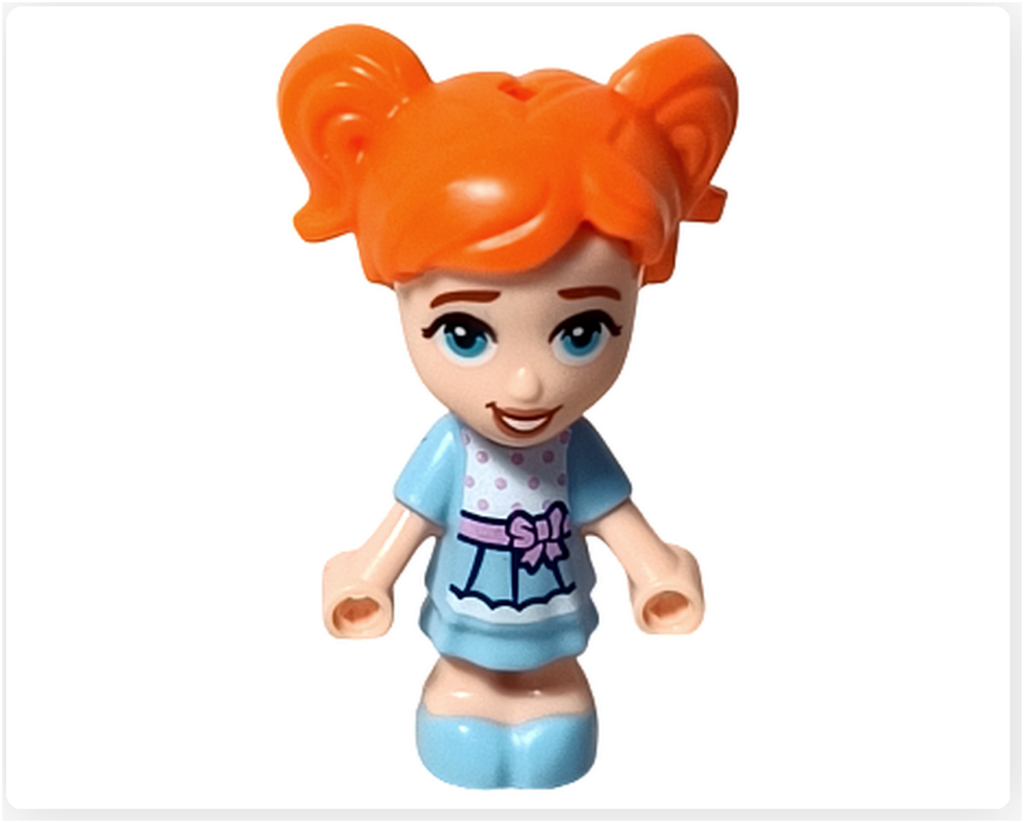 レゴ フレンズ 41724「ペイズリーのおうち」 エラのミニドール 正面を向いて直立している状態