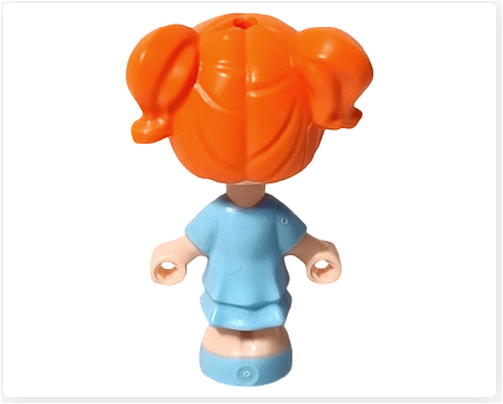 レゴ フレンズ 41724「ペイズリーのおうち」 エラのミニドール 背面から見た後ろ姿