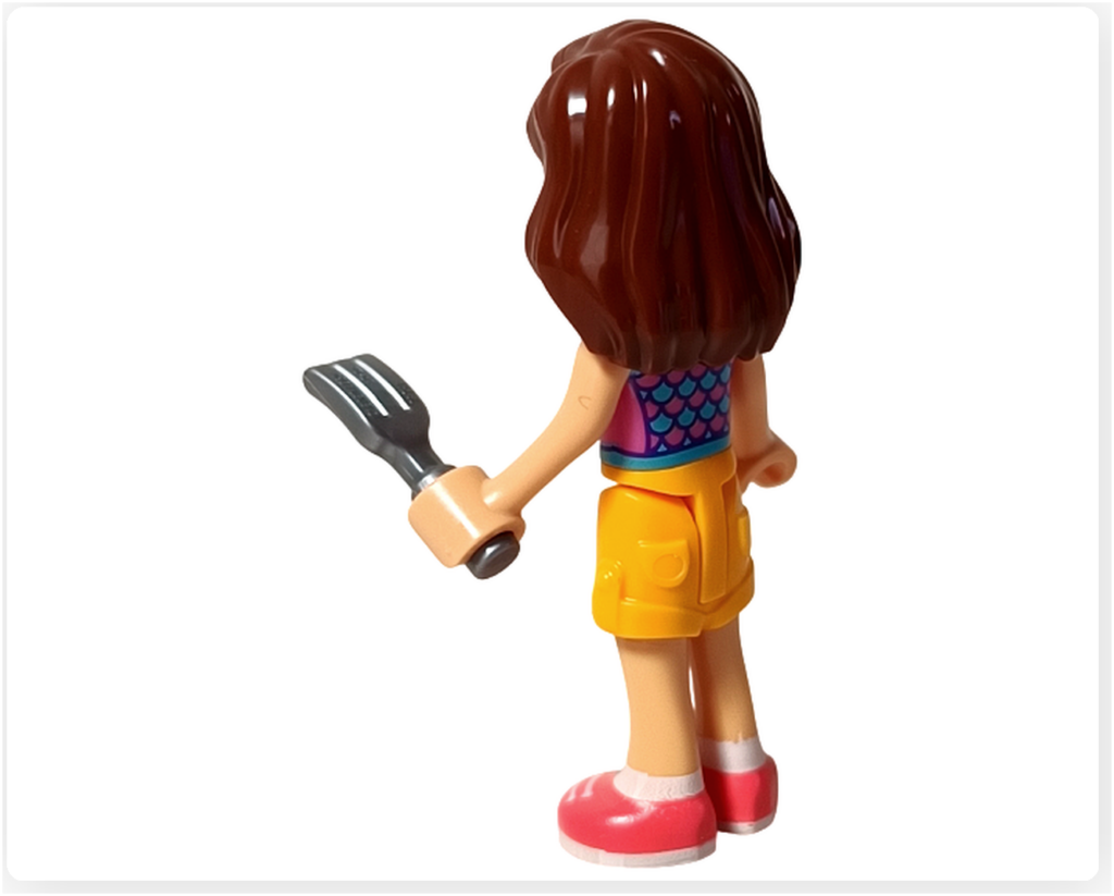 レゴ フレンズ 41753「パンケーキ屋」 ミニドール ルーナ 背面 全体写真