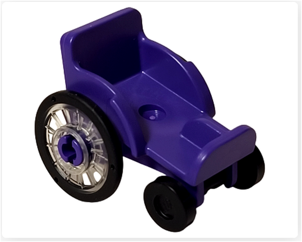 レゴ フレンズ 41753「パンケーキ屋」 車椅子 パーツ 全体写真